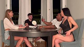 Crazy Group Sex Erupts After Board Game