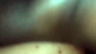 pretty latina stepdaughter gets fucked doggystyle in her night wear, cum on her big ass