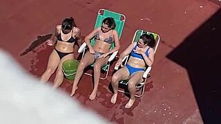 argentinian neighbors sunbathing on the terrace, part two.