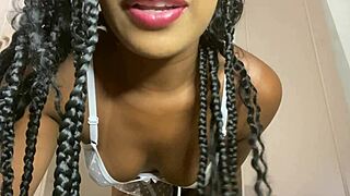 i'm the sexy latina dancing in lingerie, feeling so slutty