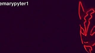 Mary giving a hello in amateur hardcore pussy scene