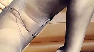 neighbor spots me masturbating wet pussy solo