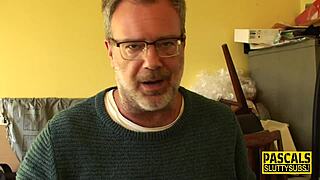 Ebony Submissive Throated