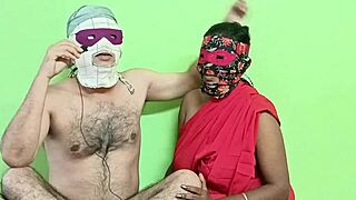 Black Indian Housewife Sucking Anus