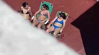 argentinian neighbors sunbathing on the terrace, part two.