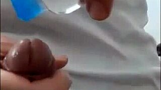 Hey, check out carvallini the old man shooting big cumshots during handjobs