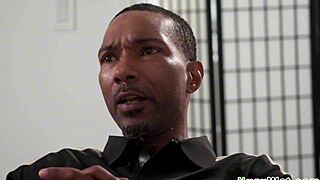 Suggestive blonde masseuse offers nuru massage session