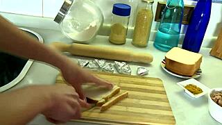 I'm fucking that sexy blonde hard in high heels with doggystyle and handjob action