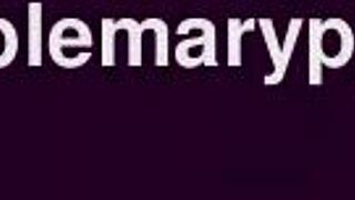 Mary giving a hello in amateur hardcore pussy scene