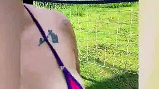 enm diamond gives delicious outdoor blowjob with deepthroat