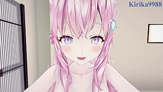 Hakui Koyori And Sakamata Chloe In Intense Pov Hentai Sex