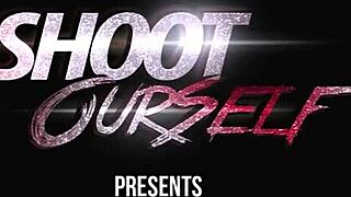 why does this boring slut wait for the stranger to finish and cum on her tits?