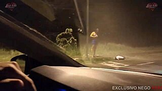 Married Woman Steps Out and Gets Fucked Hard by Stranger's Huge Cock, Forgetting Husband's Filming