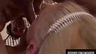 Horny Wife Angela Aspen Reveals Her Hairless Body For Cuckold's Viewing Pleasure.