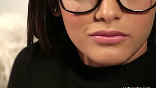 Cocked guy bangs a superb brunette with big cock blowjob group 😈