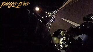 Surprised by roommate's deepthroat blowjob in shower?