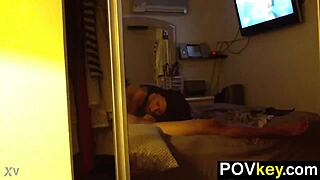 Hot Ex Girlfriend Sucks Cock in POV Homemade Video