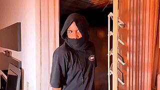 bandit invades and fucks her dirty way