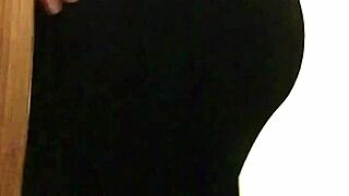 Angel lima passionately fucks in public bathroom intensely.