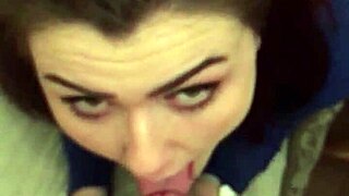 Girlfriend Sucking My Cock with Oral Expertise