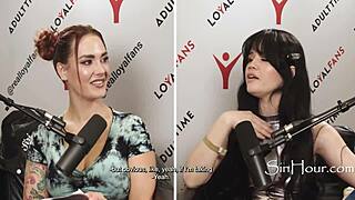 Behind The Scenes Clowns Ana Foxxx, Alison Rey, Yhivi, Reagan Foxx In Sex Confessions