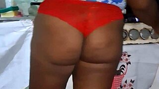 hey, this curvy bbw is solo in the kitchen with huge tits 😏