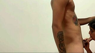 Stepsister in her room wants to suck cock