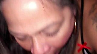 Curvy Madrastra Sucks Dick with Passion