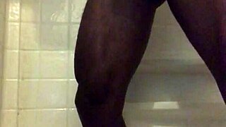 Homemade Shower Strokes in USA