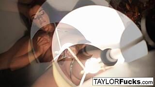 Taylor Boldly Masturbates In Hotel Room