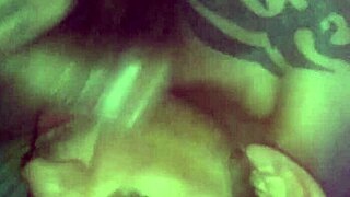 Shemale with big cock receives deepthroat sucking in detailed scene