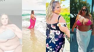 bbw veronica jasmine gets pounded doggystyle by shaundam in trailer