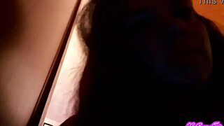 Teen brunette with big natural tits orgasms from hairy pussy play in pov close up. European beaver close up intensifies the pleasure.