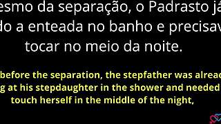 Enteada percebeu que pau padrasto fica mais duro com ela do que com sua ex-esposa - amopornobr