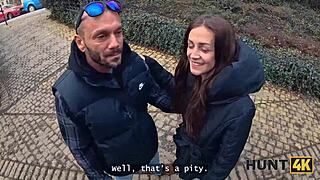 in hunt4k, earn more or she'll fuck strangers in public 😏