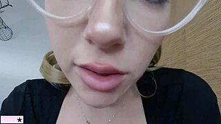 Student Sucks Shaved Cock in Skirt for Grade