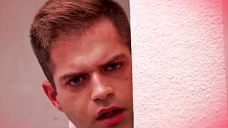 College Stepbrother Surprises Virgin Stepsister with Dildo Play and Facial Cumshot