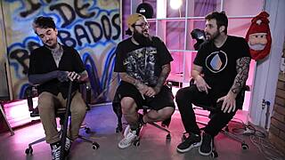 I review bluezao's porn videos with rafinha bastos