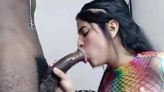 She sucks my BBC then gets penetrated everywhere for anal