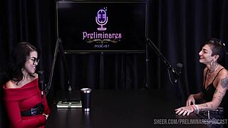 Best Moments Of Caroleta Roots In Preliminares Podcast With Bia Hot - Part 2