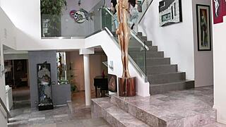 our first lesbian taste of each others pussies with toys and licking