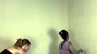 Giving ass to friend's boy backstage