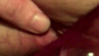 toying with my girl using big cock