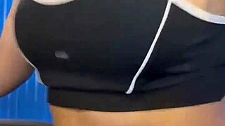 Intense Pussy Licking Leads To Creampie In Crowded Bathroom