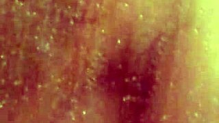 Shy girl bathing in shower