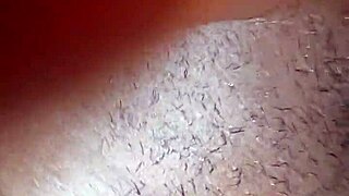 She Enjoys The Monster Black Cock In Her Shaved Pussy