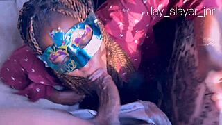 bride's sloppy blowjob before the wedding, so intense