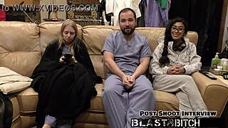 재스민 로즈 허벅지 정액 터뜨려 인텐스 라텍스 도미네이션 POV