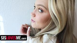 Hey, min stedbror gjorde mig til en blowjob dronning efter at blive fanget