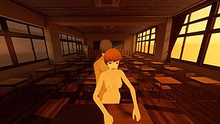 Vr Erotic Roleplay Yu & Chie Blowjob!